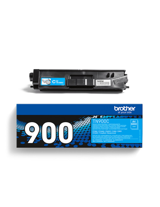 Brother TN-900C Tonerkassett 1 styck Original Cyan