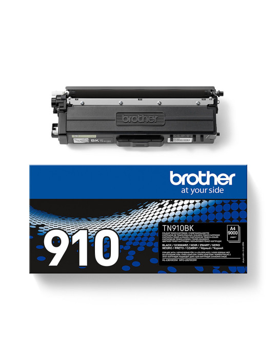 Brother TN-910BK Tonerkassett 1 styck Original Svart