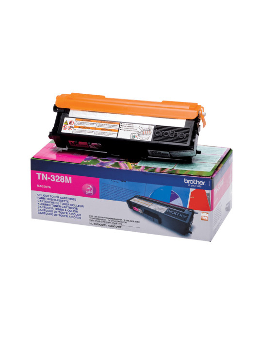 Brother TN-328M Tonerkassett 1 styck Original Magenta