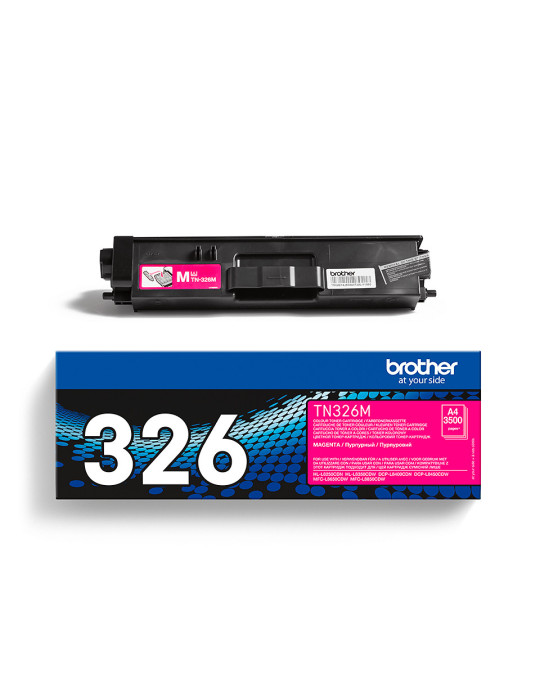 Brother TN-326M värikasetti 1 kpl Alkuperäinen Magenta