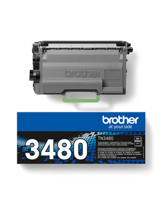 Brother TN-3480 Tonerkassett 1 styck Original Svart
