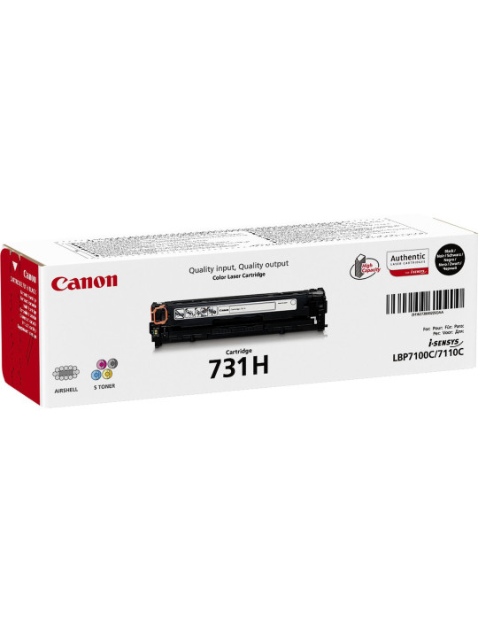 Canon 731H Tonerkassett 1 styck Original Svart