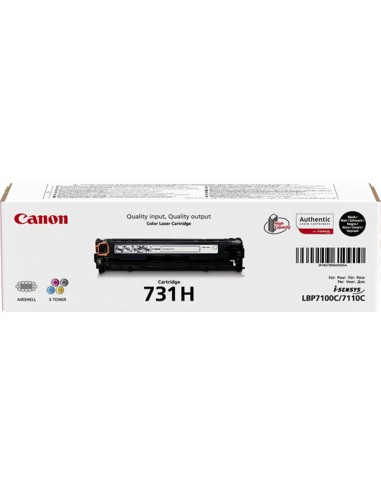 Canon 731H Tonerkassett 1 styck Original Svart