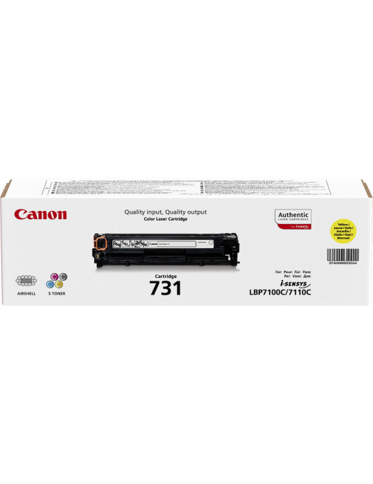 Canon 731 Tonerkassett 1 styck Original Gul