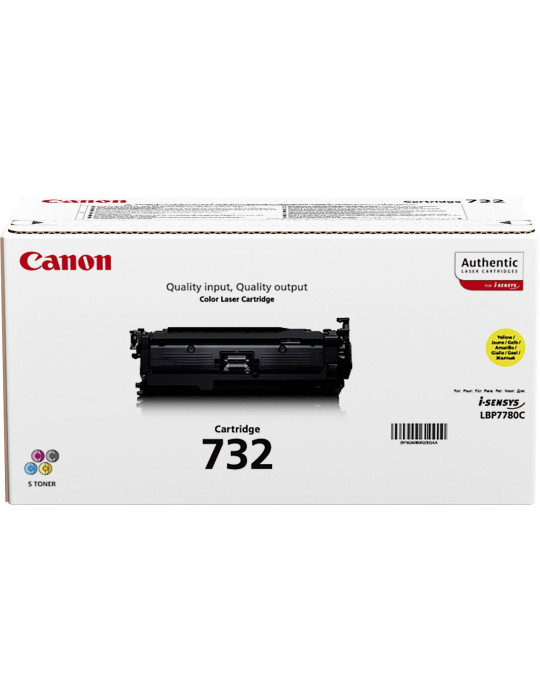 Canon 732Y Tonerkassett 1 styck Original Gul