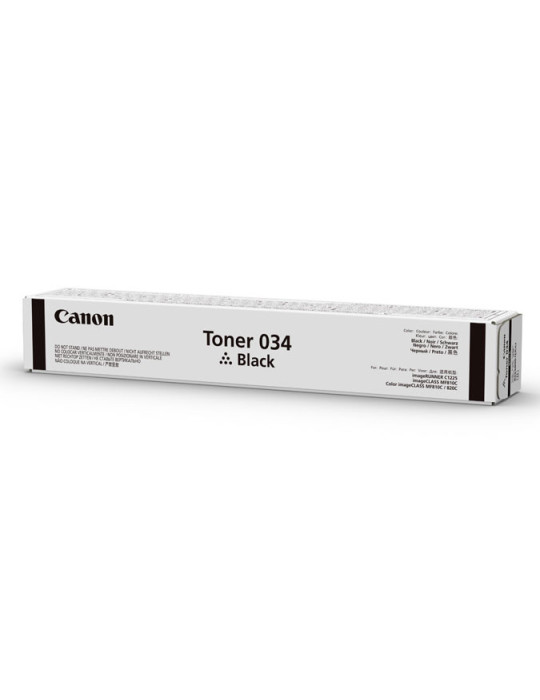 Canon 034 Tonerkassett 1 styck Original Svart