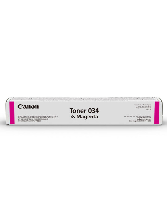 Canon 034 Tonerkassett 1 styck Original Magenta