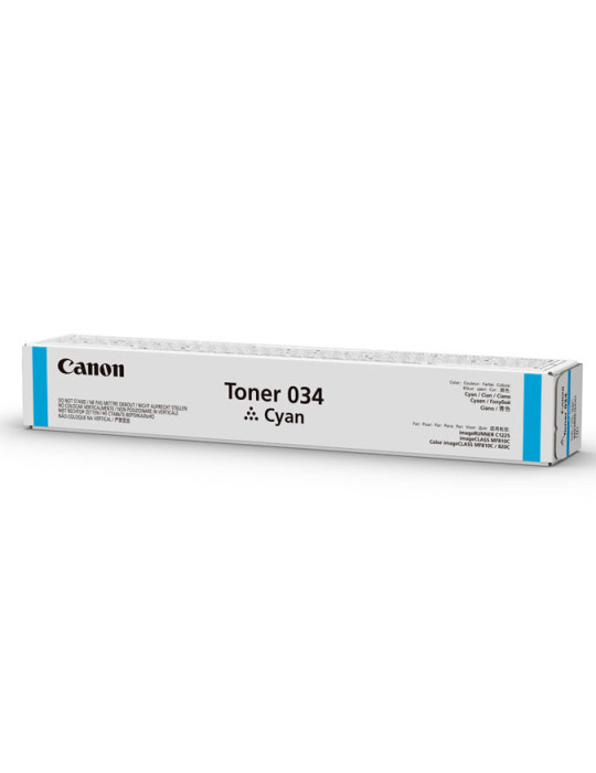 Canon 034 Tonerkassett 1 styck Original Cyan