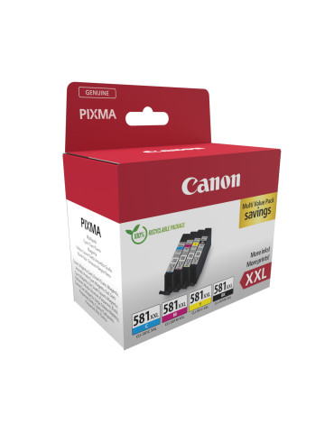 Canon 1998C007 mustekasetti 4 kpl Alkuperäinen musta, Syaani, Magenta, Keltainen