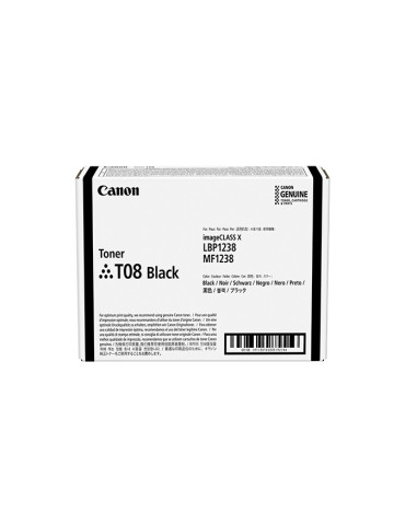 Canon TONER T08 BLACK toner cartridge 1 pc(s) Original