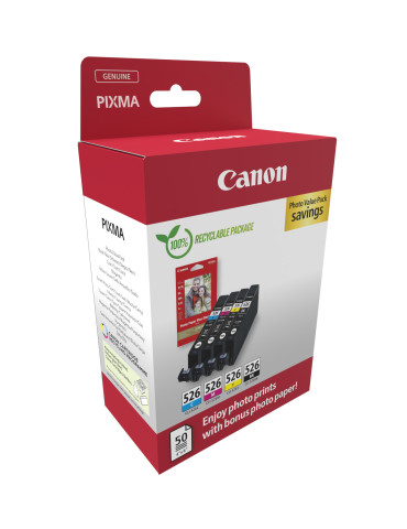 Canon 4540B019 mustekasetti 4 kpl Alkuperäinen musta, Syaani, Magenta, Keltainen