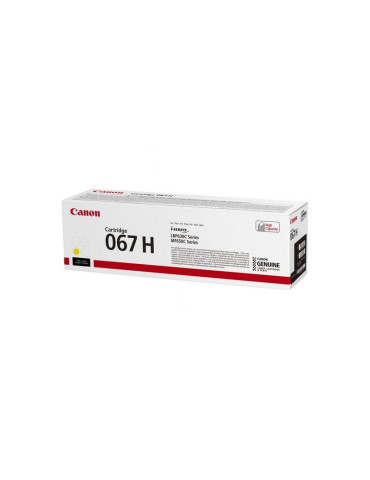 Canon 067H toner cartridge 1 pc(s) Original Yellow