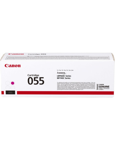Canon 055 värikasetti 1 kpl Alkuperäinen Magenta