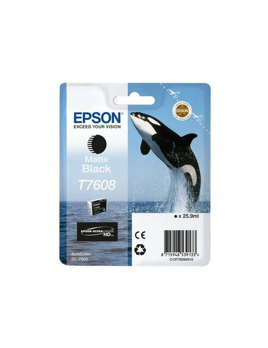 Epson C13T76084N10 ink cartridge 1 pc(s) Original Matte black