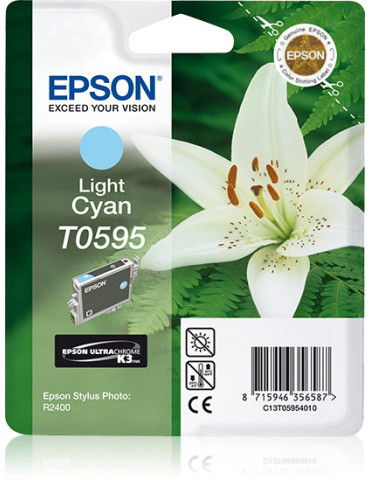 Epson Lily T0595 ink cartridge 1 pc(s) Original Light Cyan