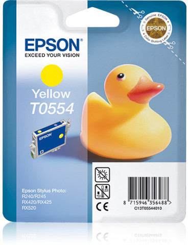 Epson Duck Yksittäispakkaus, keltainen T0554