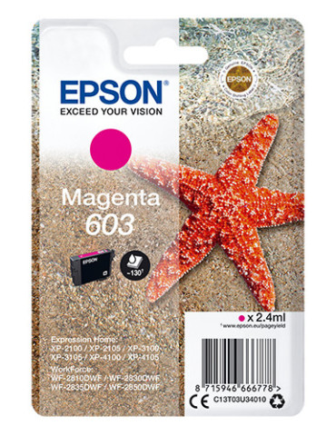 Epson C13T03U34020 ink cartridge 1 pc(s) Original Standard Yield Magenta
