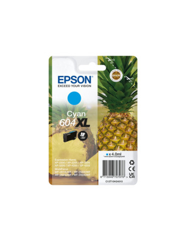 Epson 604XL ink cartridge 1 pc(s) Original High (XL) Yield Cyan