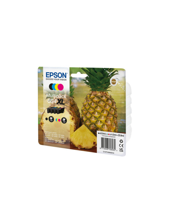 Epson 604XL ink cartridge 4 pc(s) Original High (XL) Yield Black, Cyan, Magenta, Yellow