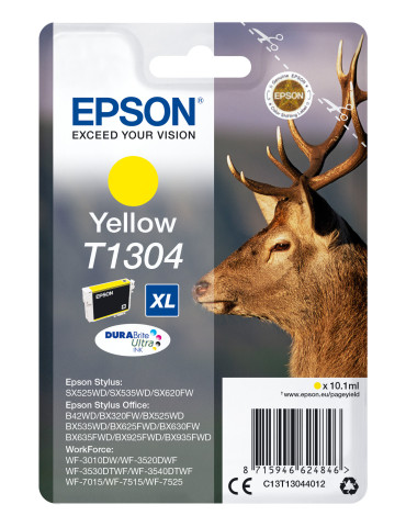Epson Stag T1304 ink cartridge 1 pc(s) Original High (XL) Yield Yellow