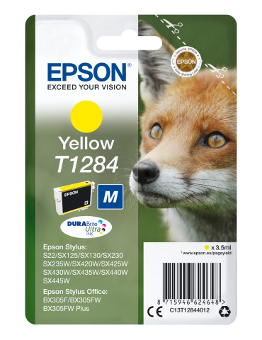 Epson Fox T1284 ink cartridge 1 pc(s) Original Yellow