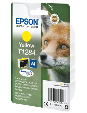 Epson Fox T1284 ink cartridge 1 pc(s) Original Yellow