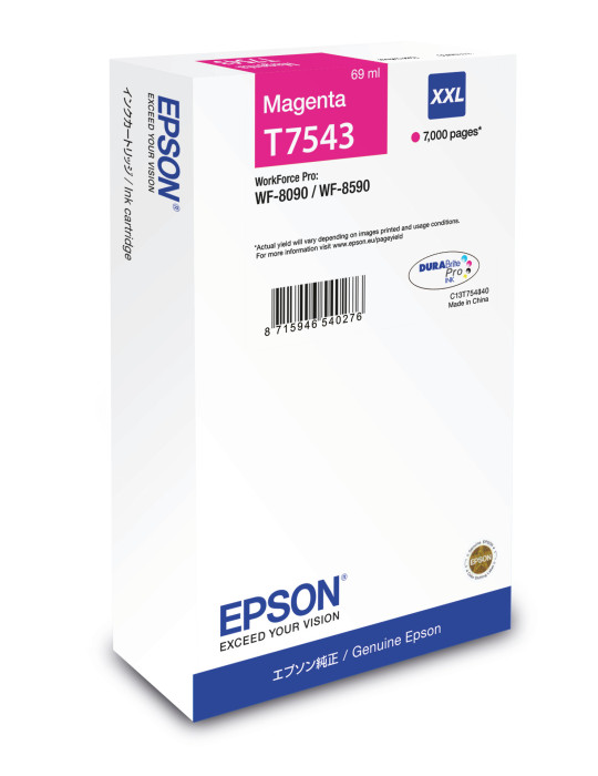 Epson T7543 ink cartridge 1 pc(s) Original Magenta