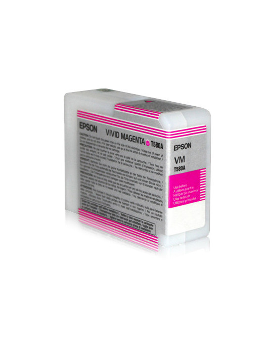 Epson T580A00 ink cartridge 1 pc(s) Original Vivid magenta