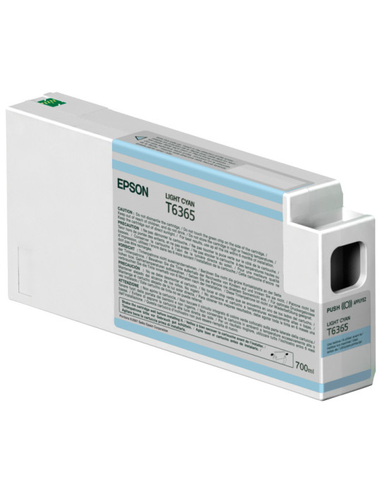 Epson Singlepack Light Cyan T636500 UltraChrome HDR 700 ml ink cartridge 1 pc(s) Original