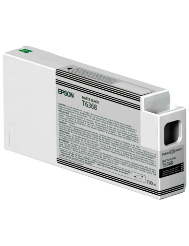 Epson Yksittäispakkaus, mattamusta T636800 UltraChrome HDR 700 ml