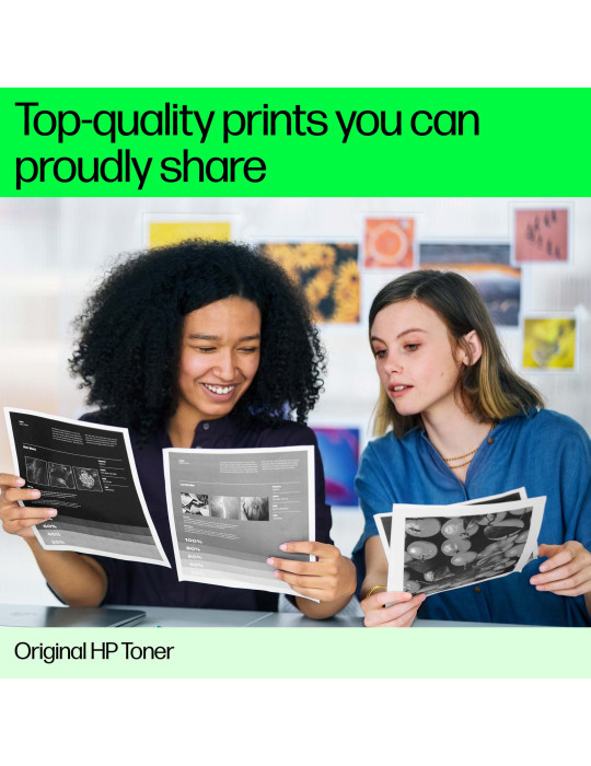 HP 43X svart original LaserJet tonerkassett med hög kapacitet