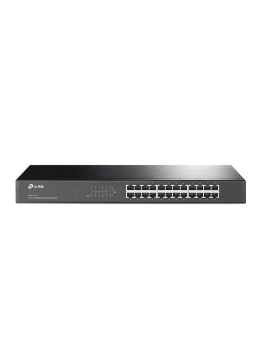 TP-Link TL-SF1024 Unmanaged Fast Ethernet (10 100) 1U Gray
