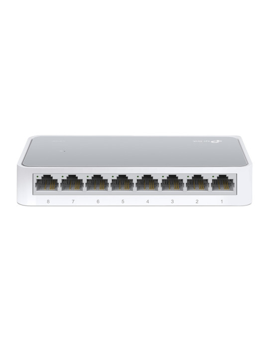 TP-Link TL-SF1008D Unmanaged Fast Ethernet (10 100) White
