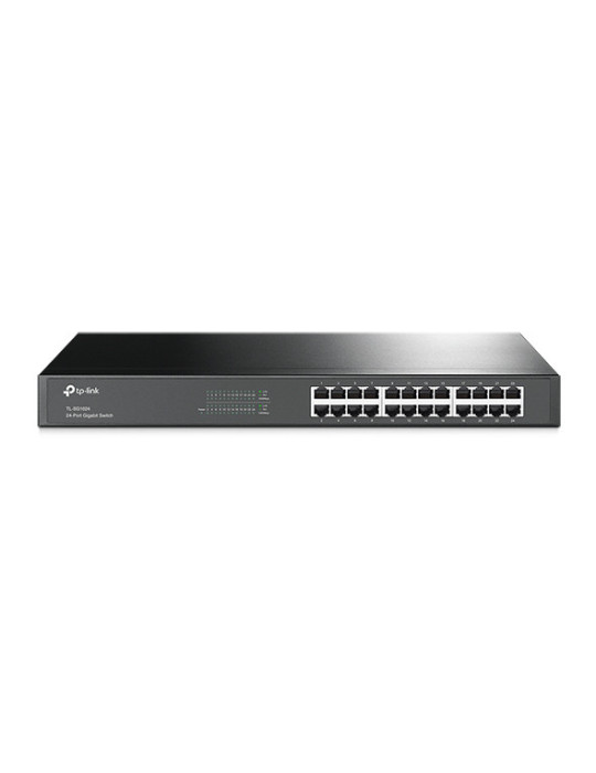 TP-Link TL-SG1024 Unmanaged Gigabit Ethernet (10 100 1000) 1U Black