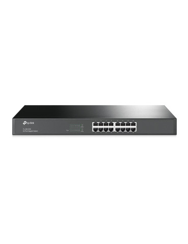 TP-Link TL-SG1016 Unmanaged Gigabit Ethernet (10 100 1000) 1U Black TP-Link TL-SG1016 Unmanaged Gigabit Ethernet (10 100 1000) 1U Black