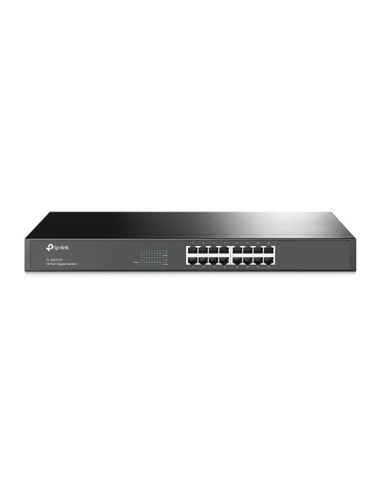 TP-Link TL-SG1016 Unmanaged Gigabit Ethernet (10 100 1000) 1U Black