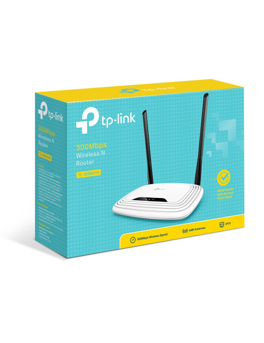 TP-Link TL-WR841N wireless router Fast Ethernet Single-band (2.4 GHz) White