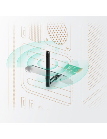 TP-Link TL-WN781ND verkkokortti Sisäinen WLAN 150 Mbit s TP-Link TL-WN781ND verkkokortti Sisäinen WLAN 150 Mbit s