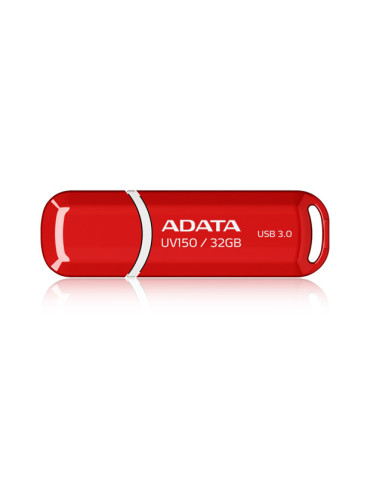 ADATA 32GB DashDrive UV150 USB-muisti USB A-tyyppi 3.2 Gen 1 (3.1 Gen 1) Punainen