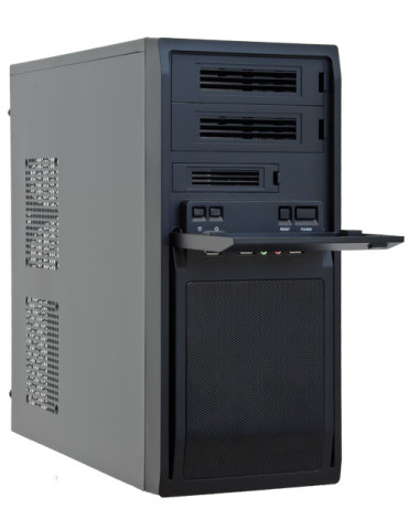 Chieftec LG-01B-OP datorväskor Midi Tower Svart