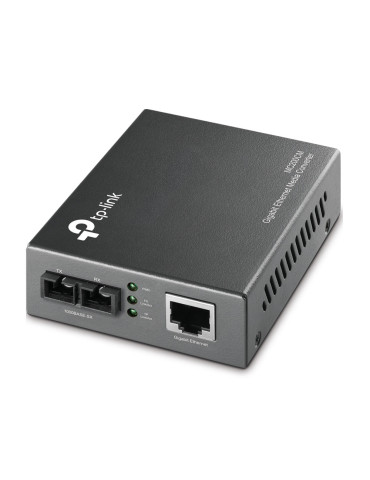 TP-Link MC200CM V3 verkon mediamuunnin Sisäinen 1000 Mbit s 850 nm Monitila musta TP-Link MC200CM V3 verkon mediamuunnin Sisäinen 1000 Mbit s 850 nm Monitila musta