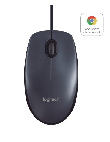 Logitech B100 mouse Office Ambidextrous USB Type-A Optical 800 DPI