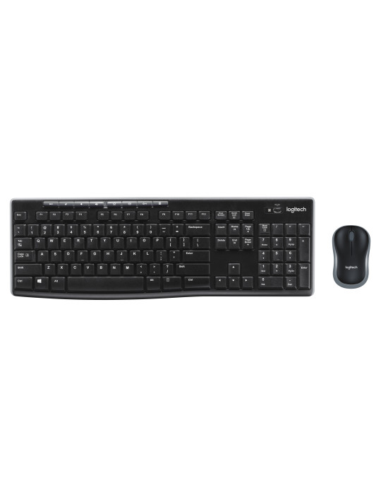 Logitech 920-004535 keyboard Mouse included Universal RF Wireless QWERTY Nordic Black