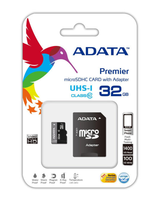ADATA Premier microSDHC UHS-I U1 Class10 32GB