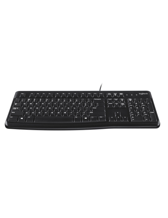Logitech K120 for Business keyboard Office USB QWERTY US International Black