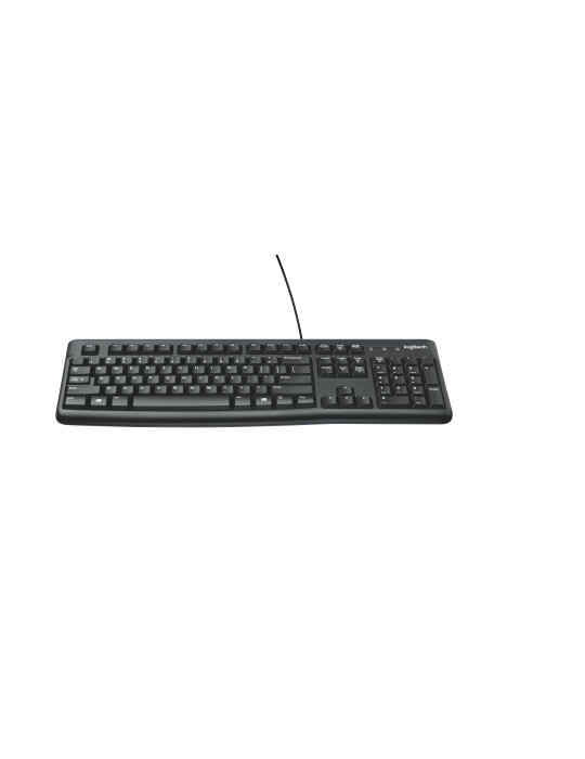Logitech K120 for Business keyboard Office USB QWERTY US International Black