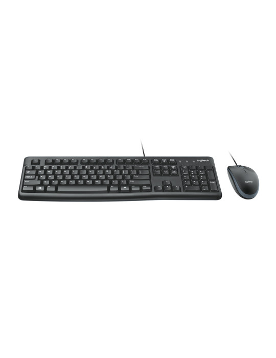 Logitech 920-002823 keyboard Mouse included USB QWERTY Nordic Black