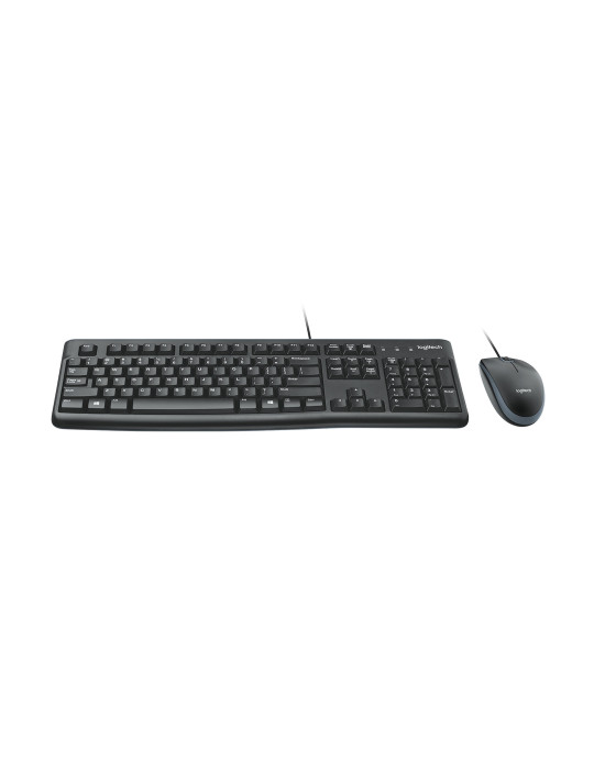 Logitech 920-002823 keyboard Mouse included USB QWERTY Nordic Black