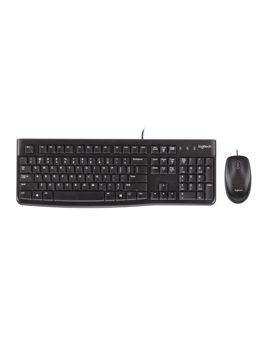 Logitech 920-002823 keyboard Mouse included USB QWERTY Nordic Black