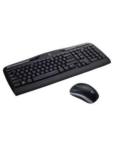 Logitech Wireless Combo MK330 keyboard Mouse included Office RF Wireless QWERTY US International Black Logitech Wireless Combo MK330 keyboard Mouse included Office RF Wireless QWERTY US International Black